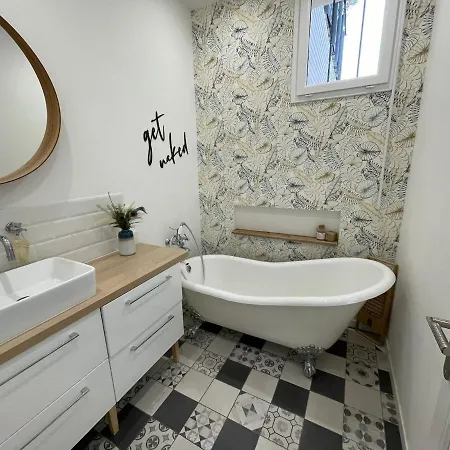 펜션 Brise Marine 2 Ch Grand Calme Et Confort Dans Quartier Balneaire Tres Recherche *